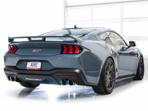 Ford Mustang Performance Exhaust - AWE Tuning - Cat-Back Track Edition - Chrome Silver - 2024+ Ford Mustang Performance Exhaust - AWE Tuning - Cat-Back Track Edition - Chrome Silver - 2024+